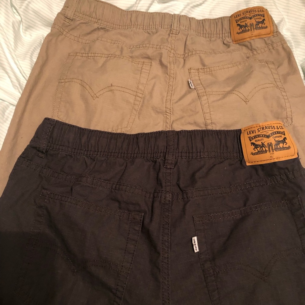 2 pair boys youth Levi’s joggers